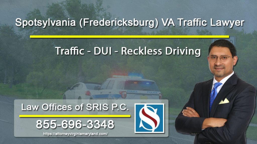 Spotsylvania VA Reckless Driving Lawyer
